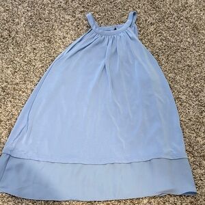 LOFT Light Blue Sleeveless Halter Top size small